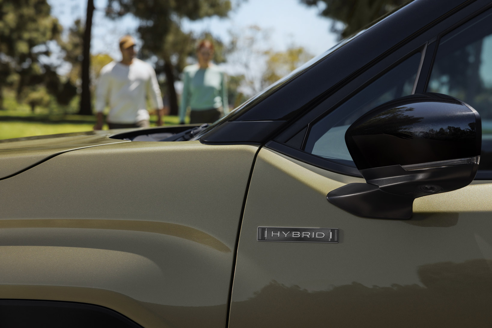 Green Subaru Forester Hybrid