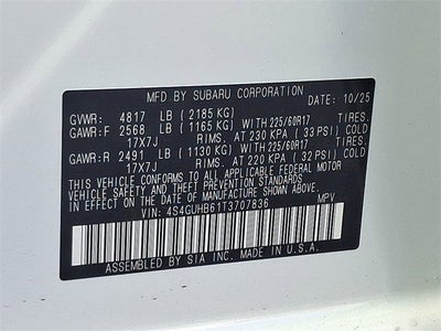 2026 Subaru Crosstrek Base