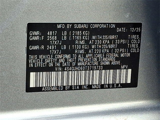 2026 Subaru Crosstrek Premium