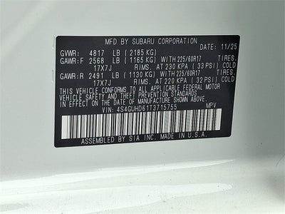 2026 Subaru Crosstrek Premium