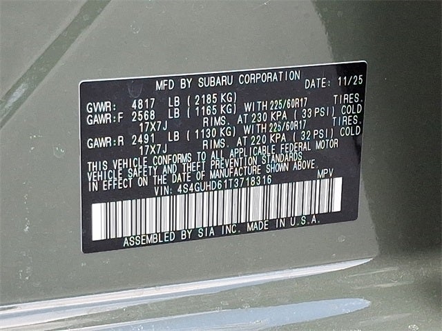 2026 Subaru Crosstrek Premium