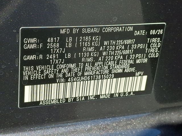 2026 Subaru Crosstrek Premium