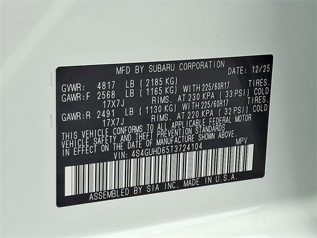 2026 Subaru Crosstrek Premium