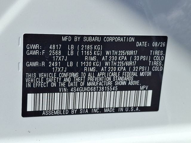 2026 Subaru Crosstrek Premium