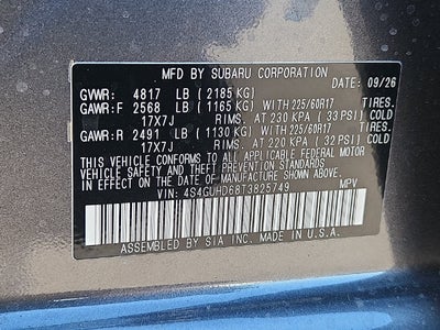2026 Subaru Crosstrek Premium