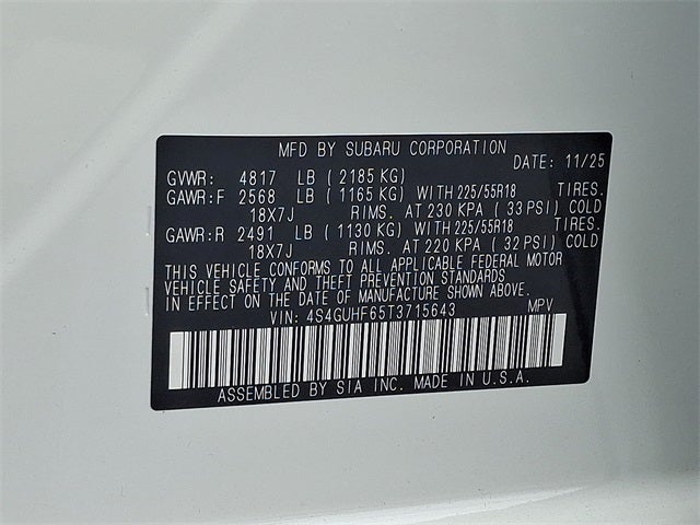 2026 Subaru Crosstrek Sport