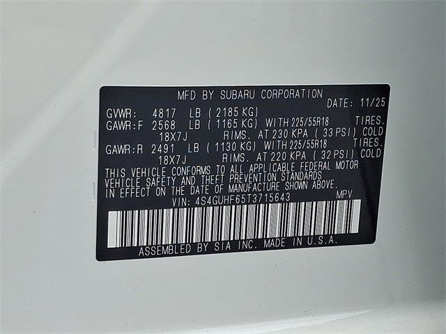 2026 Subaru Crosstrek Sport