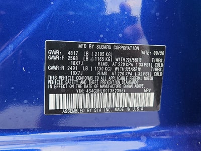 2026 Subaru Crosstrek Limited