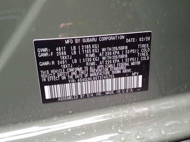 2026 Subaru Crosstrek Limited