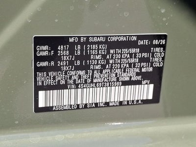 2026 Subaru Crosstrek Limited