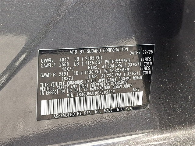 2025 Subaru Crosstrek Limited