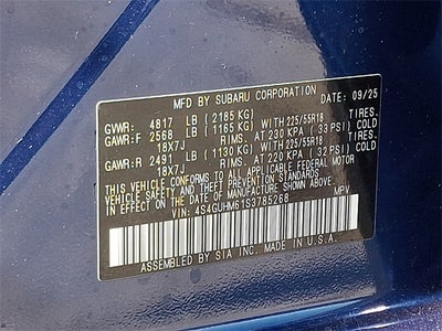 2025 Subaru Crosstrek Limited