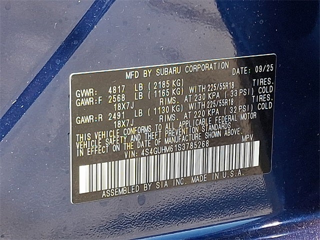 2025 Subaru Crosstrek Limited