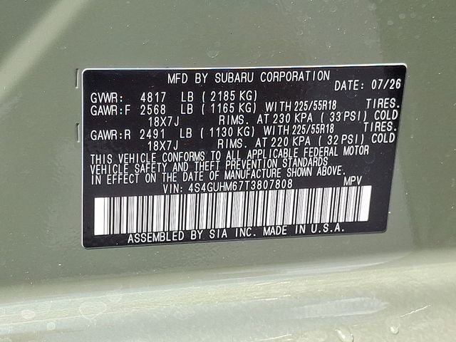 2026 Subaru Crosstrek Limited