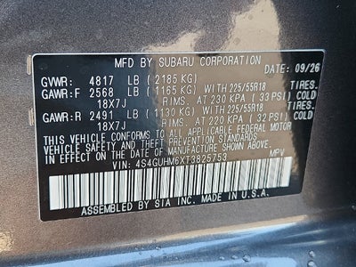 2026 Subaru Crosstrek Limited