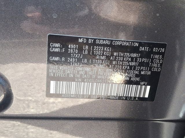 2026 Subaru Forester Standard Model