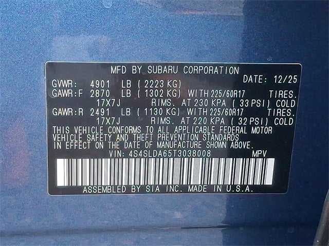 2026 Subaru Forester Standard Model