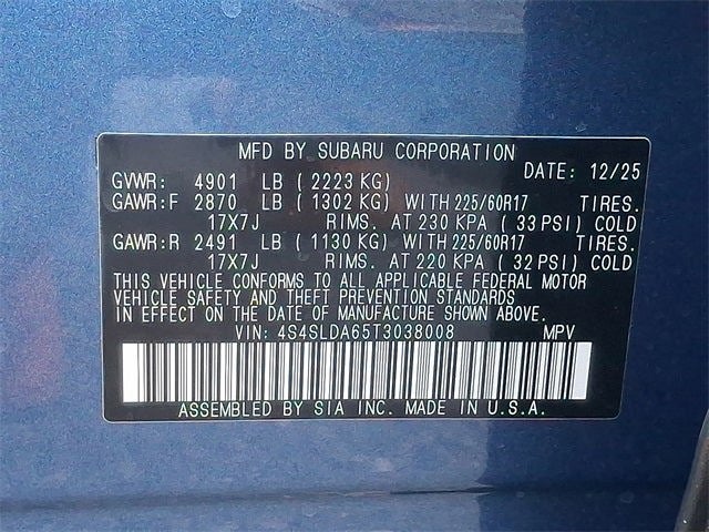 2026 Subaru Forester Standard Model