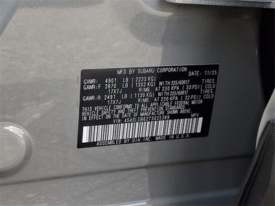 2026 Subaru Forester Premium