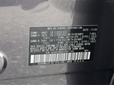 2026 Subaru Forester Premium