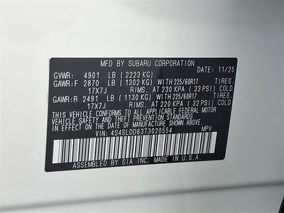 2026 Subaru Forester Premium