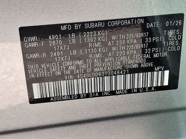 2026 Subaru Forester Premium