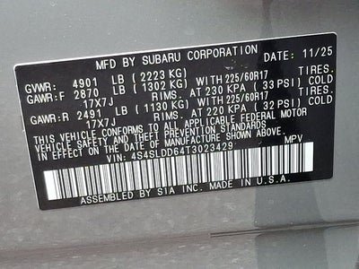 2026 Subaru Forester Premium