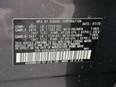 2026 Subaru Forester Sport Onyx Edition
