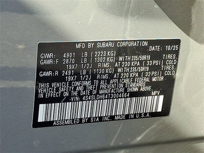 2026 Subaru Forester Sport