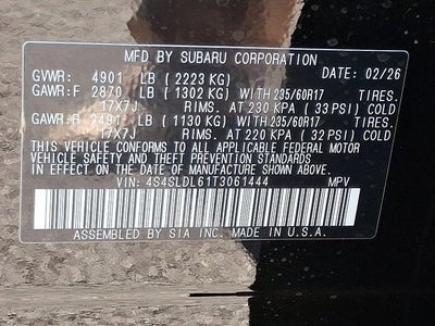 2026 Subaru Forester Wilderness