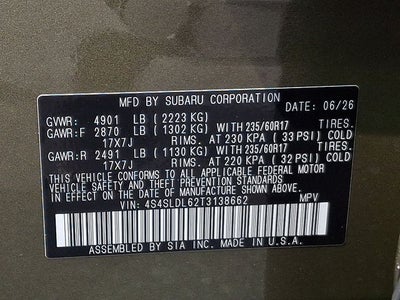 2026 Subaru Forester Wilderness