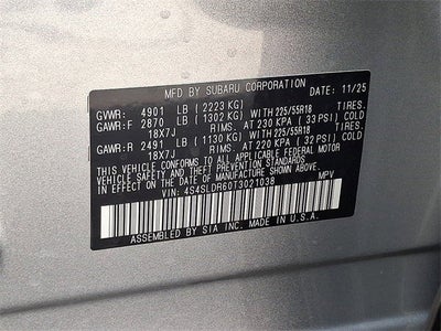 2026 Subaru Forester Limited