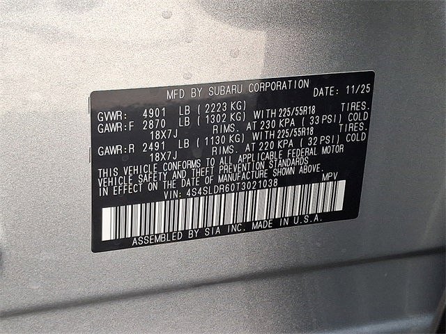 2026 Subaru Forester Limited