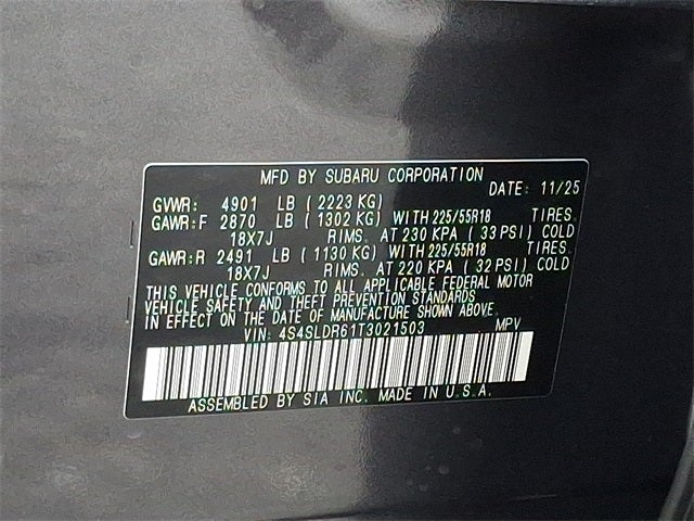 2026 Subaru Forester Limited