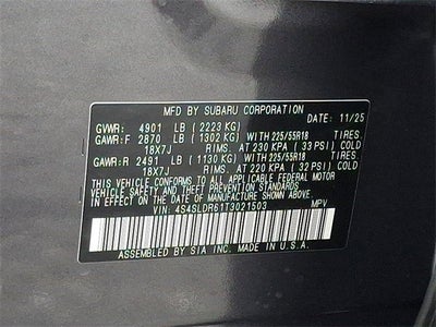 2026 Subaru Forester Limited