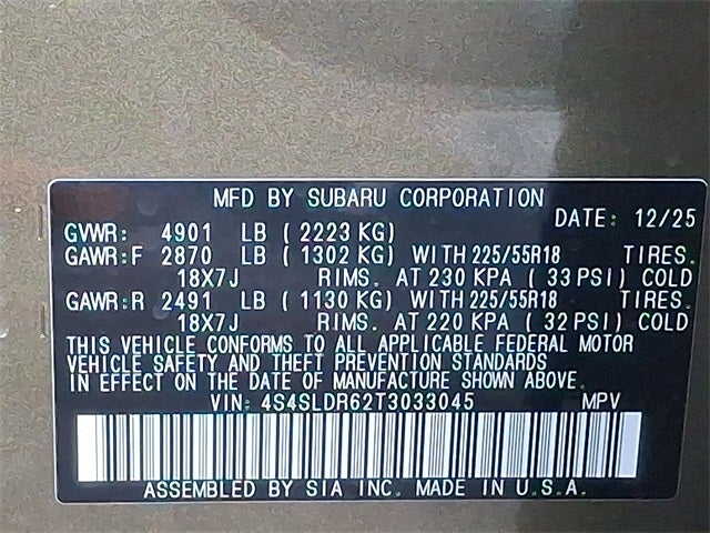 2026 Subaru Forester Limited