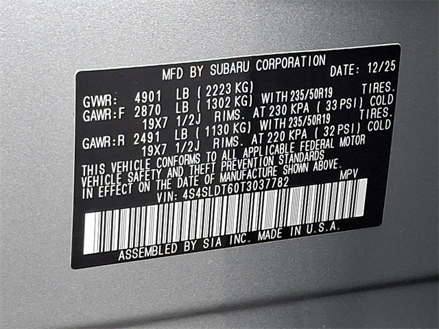 2026 Subaru Forester Touring