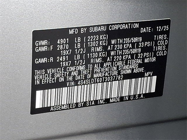 2026 Subaru Forester Touring