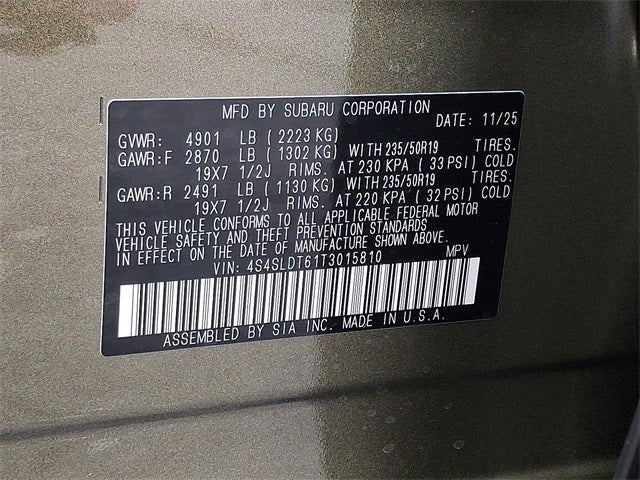 2026 Subaru Forester Touring