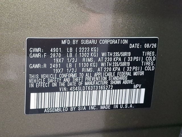 2026 Subaru Forester Touring