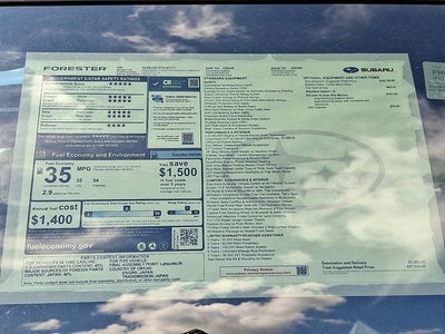 2026 Subaru Forester Premium Hybrid