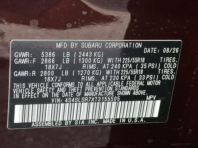 2026 Subaru Forester Limited Hybrid