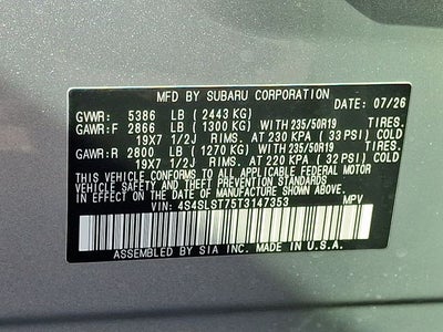 2026 Subaru Forester Touring Hybrid