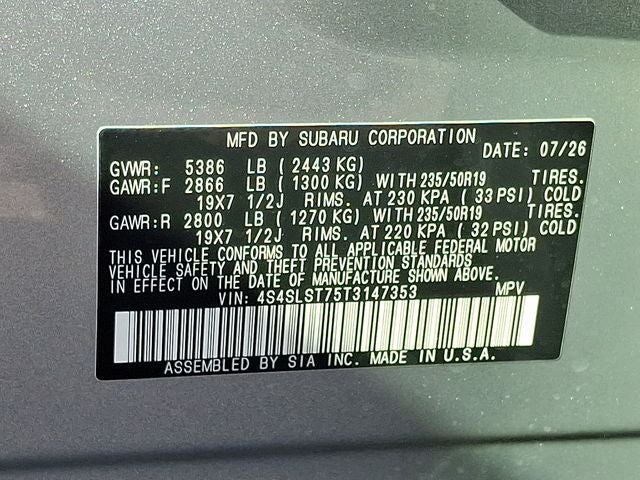 2026 Subaru Forester Touring Hybrid