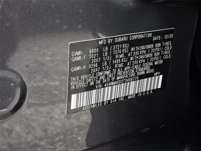 2026 Subaru Ascent Touring 7-Passenger