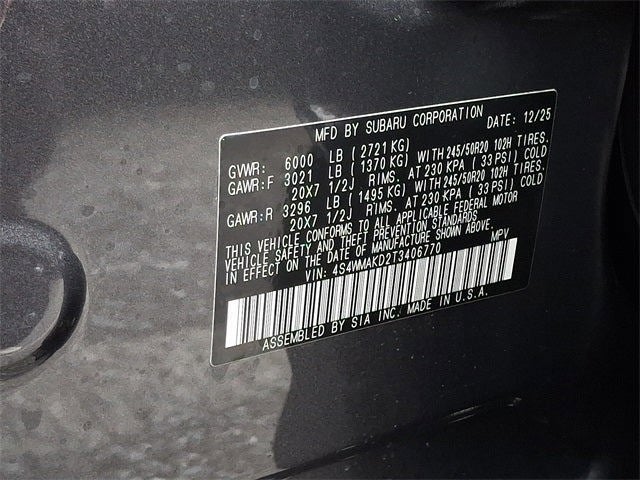 2026 Subaru Ascent Touring 7-Passenger