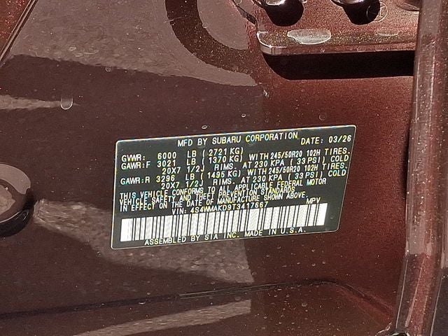 2026 Subaru Ascent Touring 7-Passenger