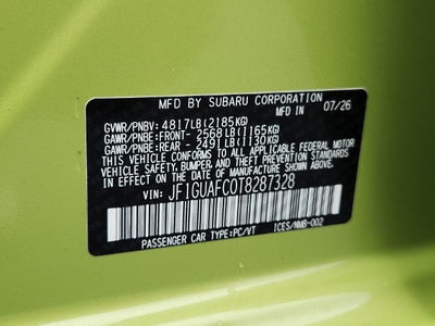 2026 Subaru Impreza Sport