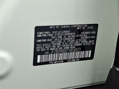 2026 Subaru Outback Premium