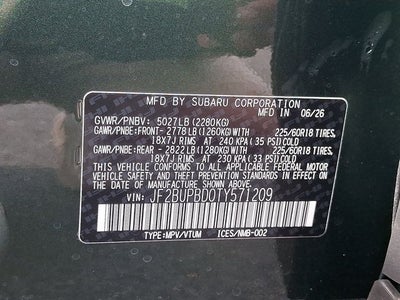 2026 Subaru Outback Premium